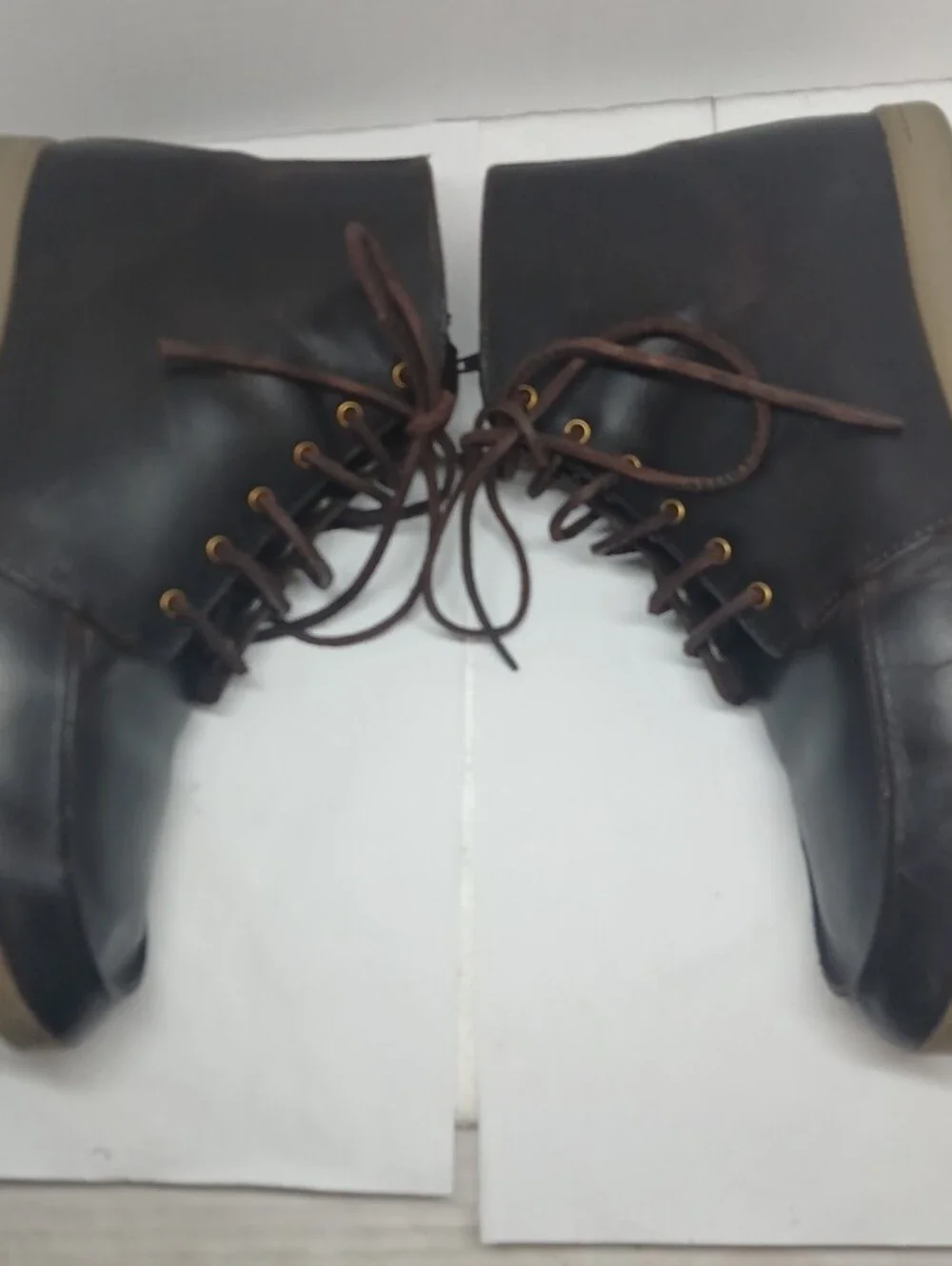 Men's Reef Casual Leather Chukka Boots - Brown Lightweight